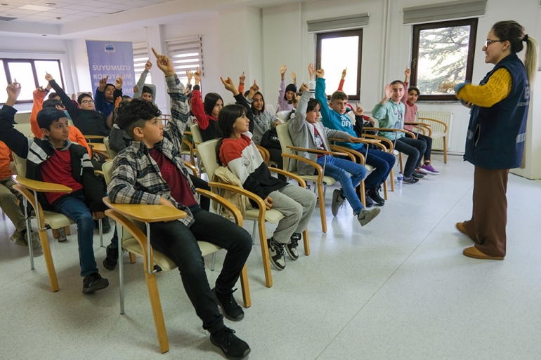 ESKİ NİN SU TASARRUFU EĞİTİMLERİ DEVAM EDİYOR