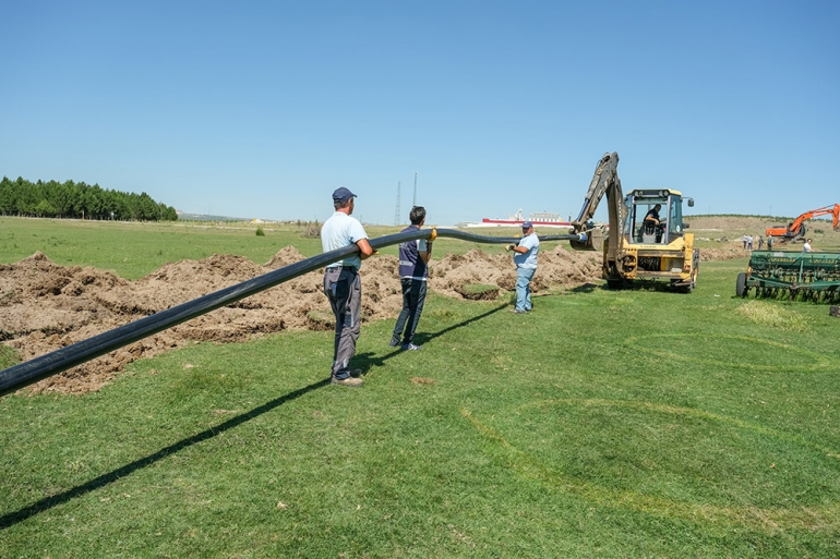 İNÖNÜDE İKİ MAHALLEDE SU SORUNU ÇÖZÜLDÜ