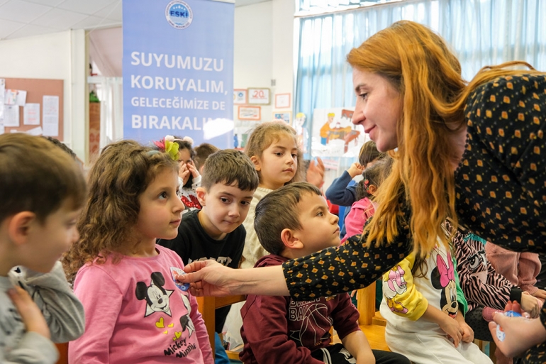 ESKİNİN SU TASARRUFU EĞİTİMLERİ DEVAM EDİYOR