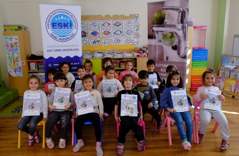 ESKİ 3700 ÇOCUĞA SU TASARRUFU EĞİTİMİ VERDİ