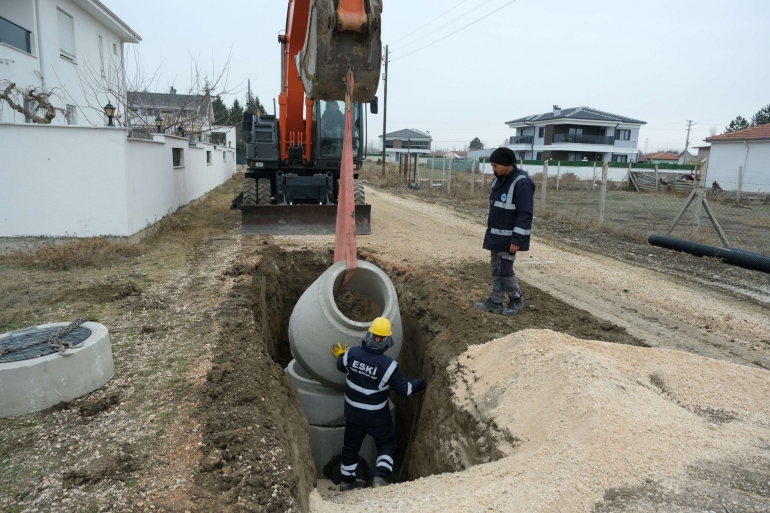 ESKİŞEHİRE YENİ ATIK SU HATLARI