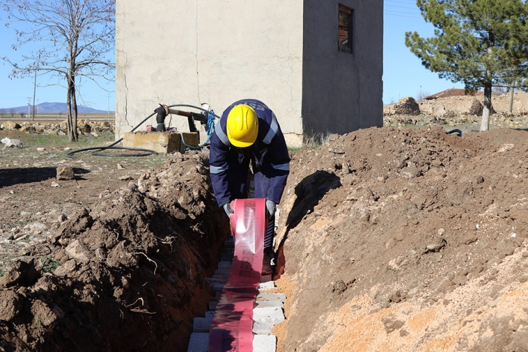 DİKİLİKAYA'NIN SU SORUNU ÇÖZÜME KAVUŞTU