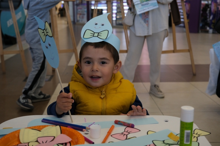 ÇOCUKLAR KARİKATÜRLERLE SUSUZLUĞU ANLATTI