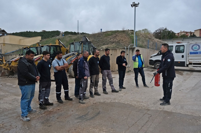 ESKİDE ACİL DURUM EĞİTİM ve TATBİKATI