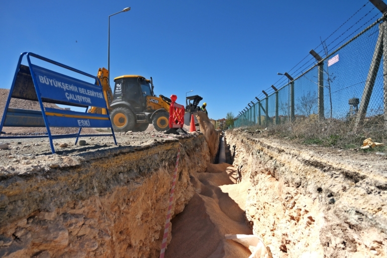 ÇANKAYADA İSALE HATTI YENİLENDİ