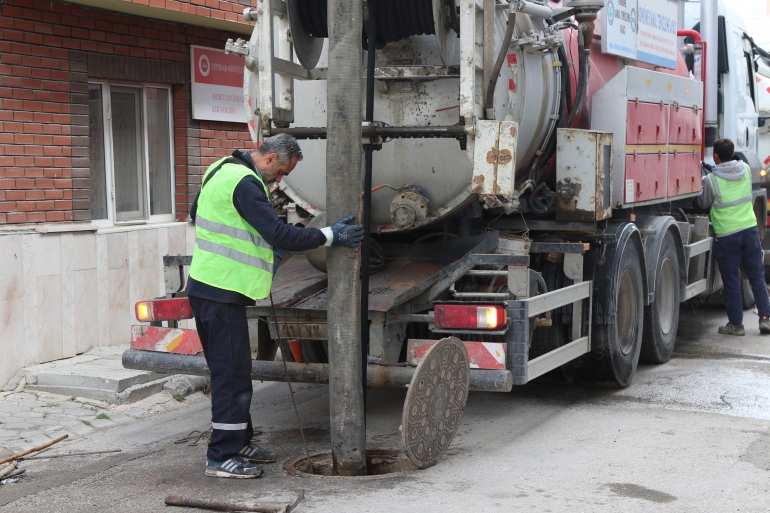 ALTYAPIDA KAPSAMLI TEMİZLİK ve BAKIM MESAİSİ