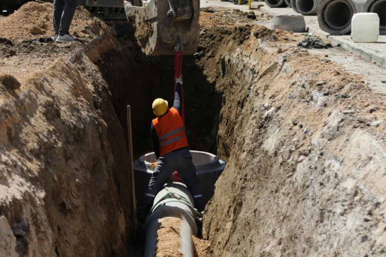 BATIKENTTE YAĞMUR SUYU ALTYAPISI GÜÇLENDİRİLDİ