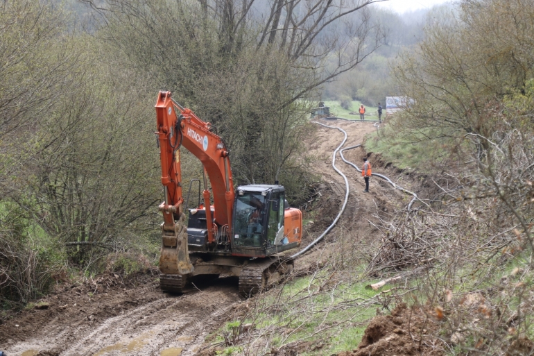 ULUDERE VE ÇALKARADA İÇME SUYU SORUNU ÇÖZÜLDÜ