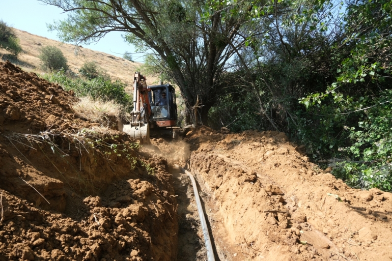 ULUDERE VE ÇALKARADA İÇME SUYU SORUNU ÇÖZÜLDÜ