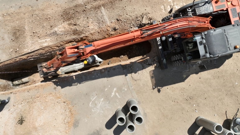 ESKİDEN KAPSAMLI ALTYAPI ÇALIŞMASI