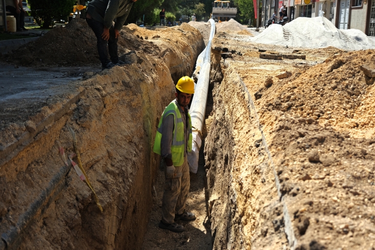 KUMLUBELE YENİ İÇME SUYU HATTI