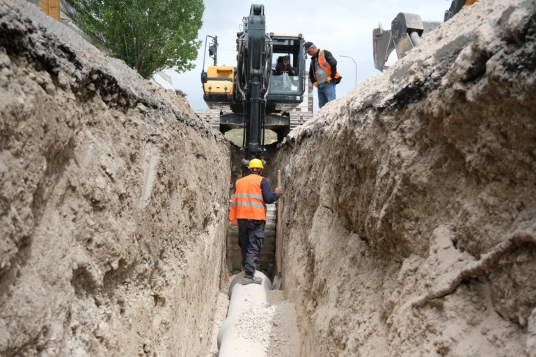 BAKSANDA ALT YAPI ÇALIŞMALARI TAMAMLANDI