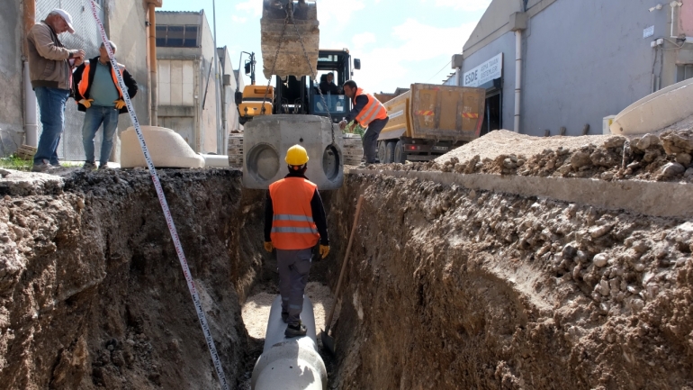 BAKSANDA ALT YAPI ÇALIŞMALARI TAMAMLANDI