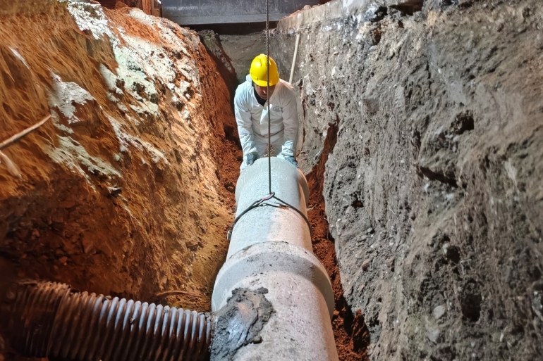 GECE MESAİSİ İLE YAĞMUR SUYU ALTYAPISI GÜÇLENDİRİLDİ