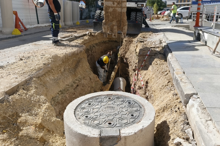 ŞEHRİN HER KÖŞESİNDE GÜÇLÜ ALT YAPI AĞI