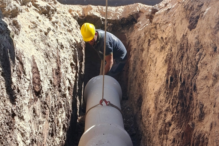 ŞEHRİN HER KÖŞESİNDE GÜÇLÜ ALT YAPI AĞI