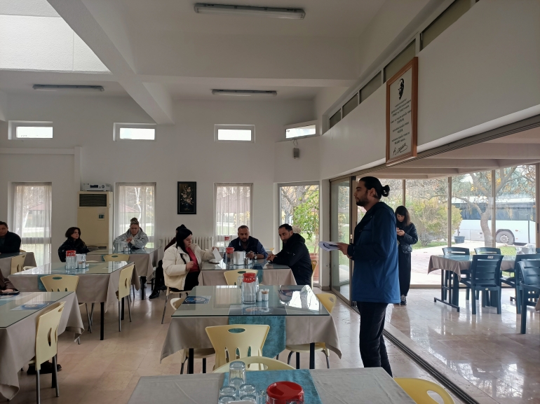 ESKİ PERSONELİNE DİYABET BİLGİLENDİRMESİ