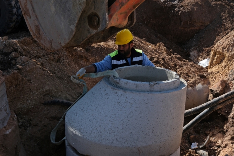 SÜMERORHANGAZİ ARASINDA YATAY SONDAJLA ALTYAPI GEÇİŞİ