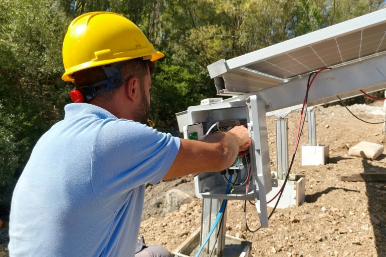 KIRSAL MAHALLELERE GES DESTEKLİ İÇME SUYU ALTYAPISI