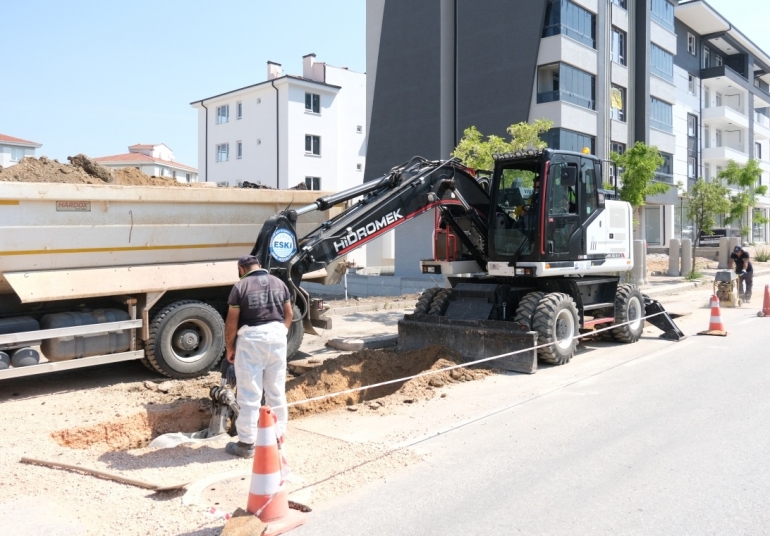 71 EVLER MAHALLESİ' NDE ALTYAPI GÜÇLENİYOR