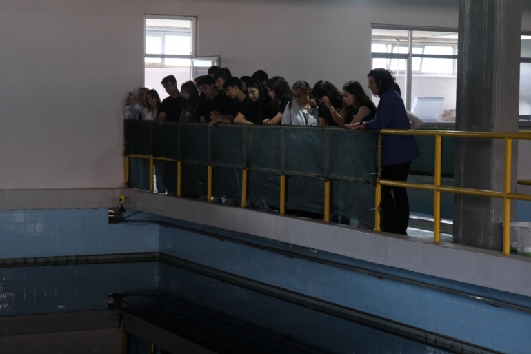 EOSB KOLEJ ÖĞRENCİLERİ SUYUN YOLCULUĞUNU YERİNDE GÖRDÜ