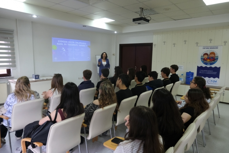 EOSB KOLEJ ÖĞRENCİLERİ SUYUN YOLCULUĞUNU YERİNDE GÖRDÜ