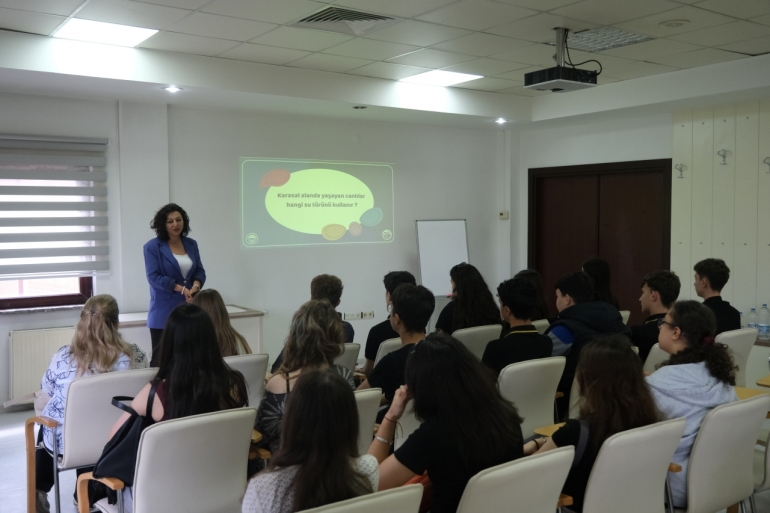EOSB KOLEJ ÖĞRENCİLERİ SUYUN YOLCULUĞUNU YERİNDE GÖRDÜ